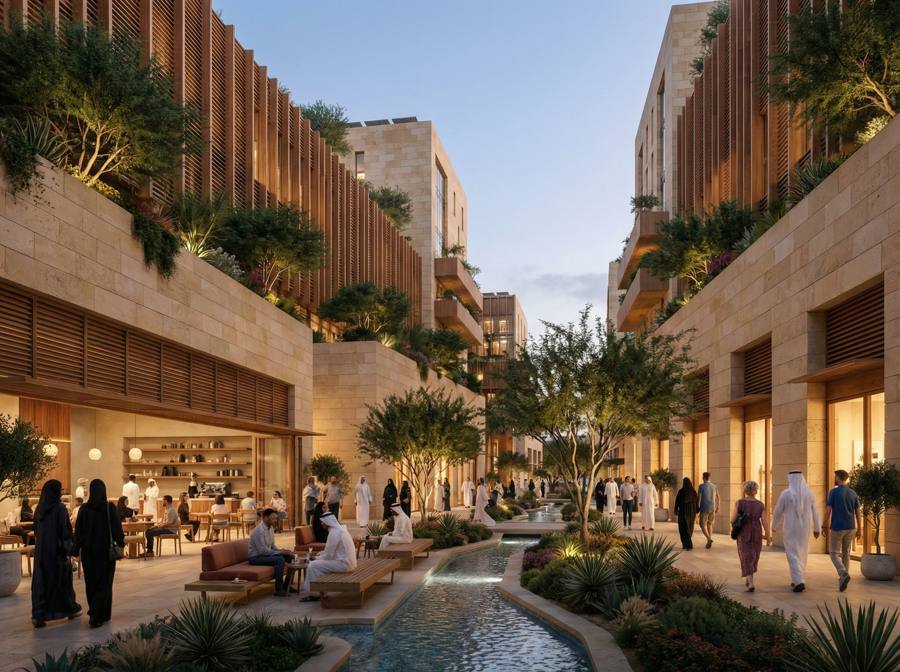 من مشاريع سعف — تصميم معماري بطابع محلي 5