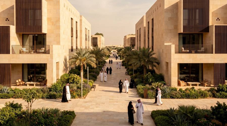 من مشاريع سعف — تصميم معماري بطابع محلي 9