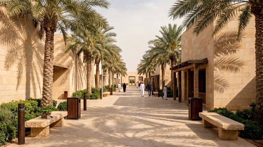 من مشاريع سعف — تصميم معماري بطابع محلي 10